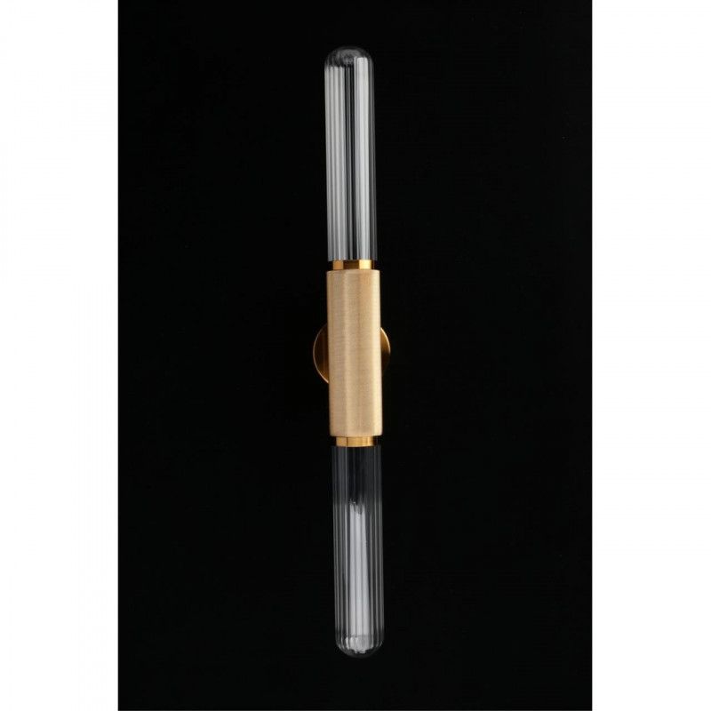 Бра 12*10*74 см, 2*GU10, 7W, Aployt Brynia APL.307.21.02, бронзовый