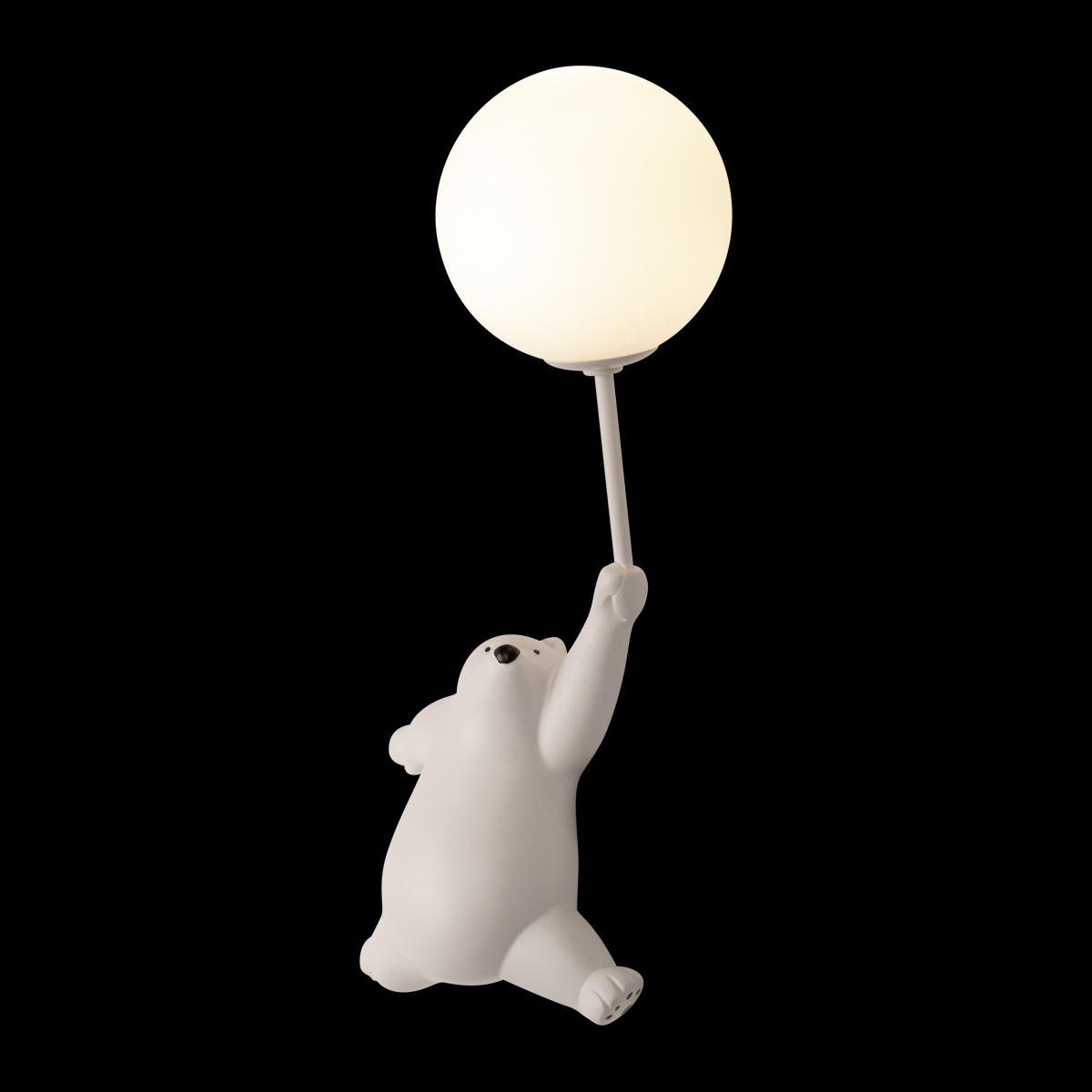 Светильник 34 см, Loft It Teddy 10030W/B, белый