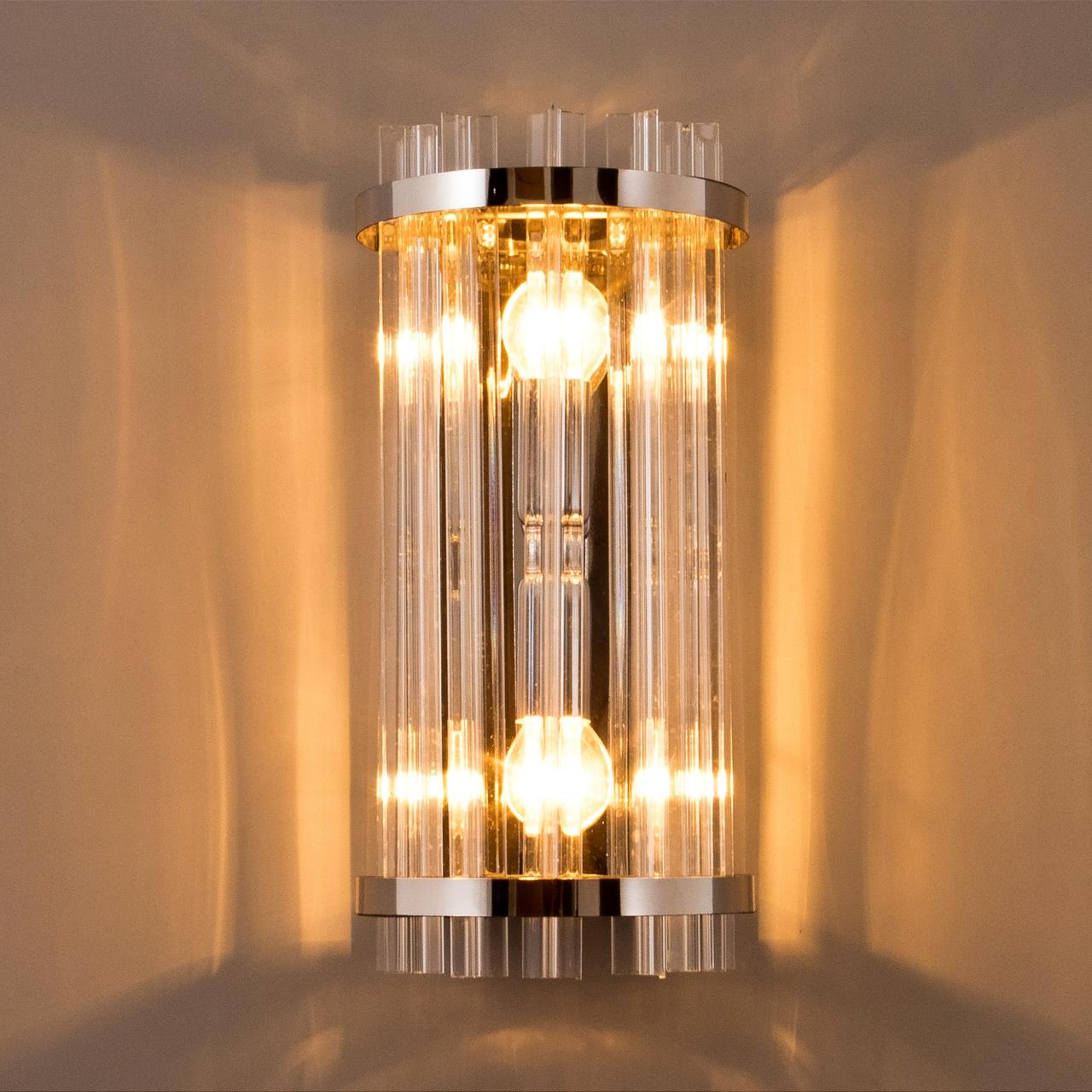 Бра 17*10*40 см, Е14 2x40W, Хром MODELUX ML.514.02 CR