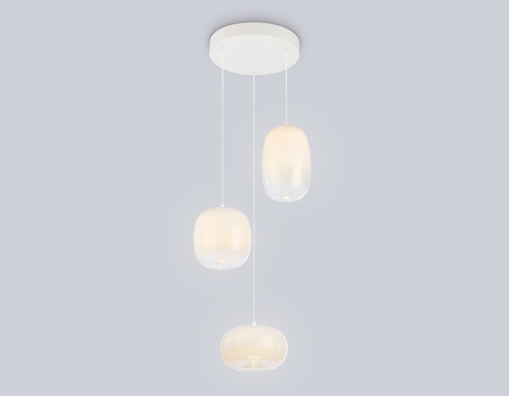 Подвесной светодиодный светильник **- см, **W, 3000K, Ambrella Light High Light LH11096, белый