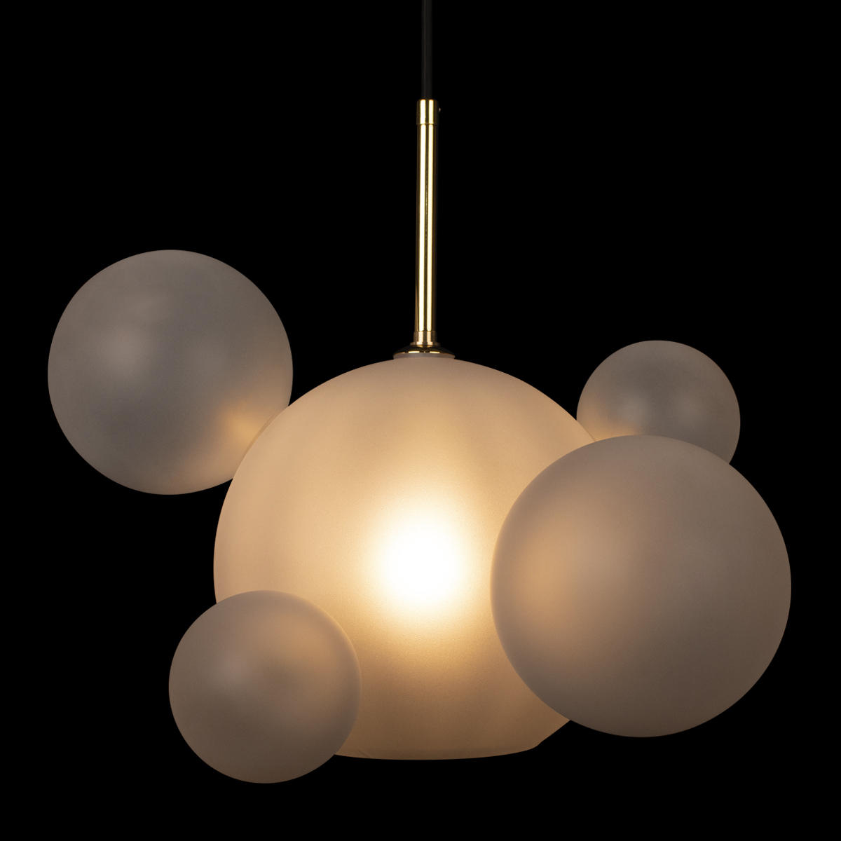 Подвесной светильник 41*31 см, 1*E14*40W LOFT IT Bolle 2030-P6 mini золото
