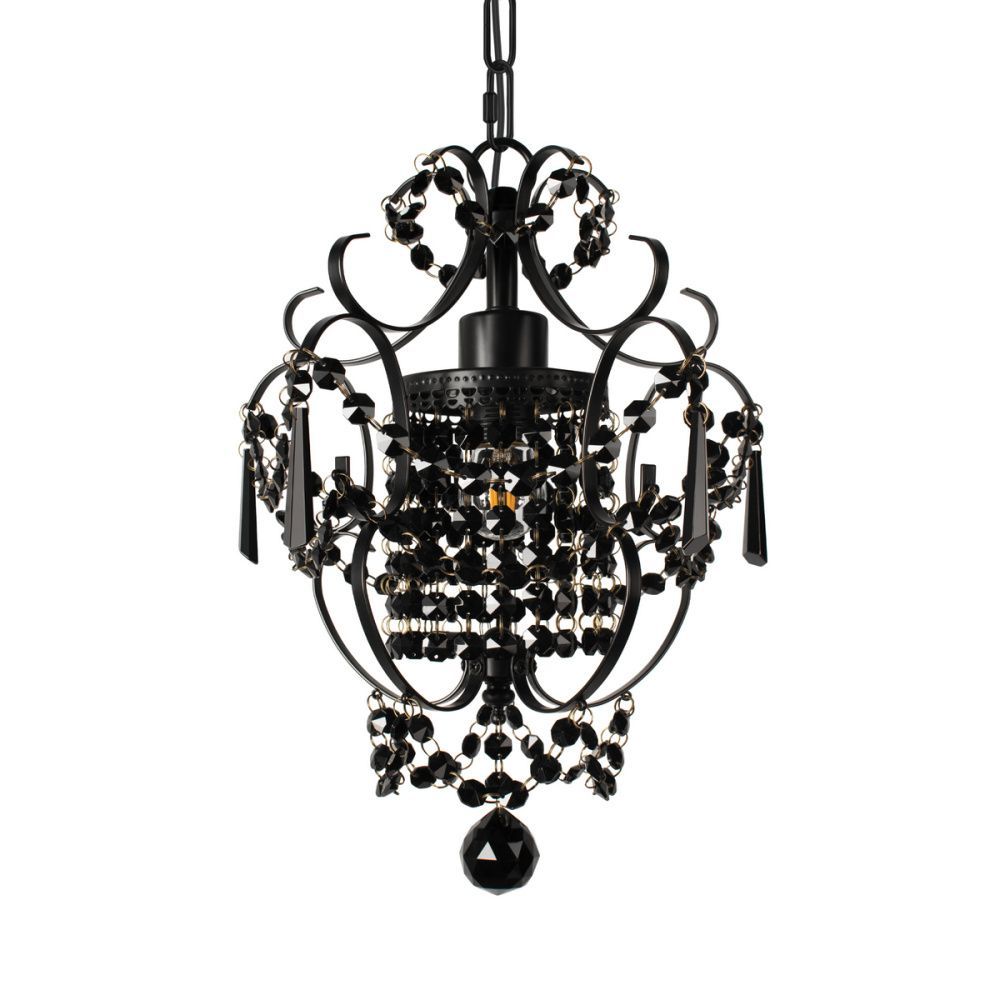 Подвесной светильник 27 см, Loft IT Burlesque 10417 BL, черный