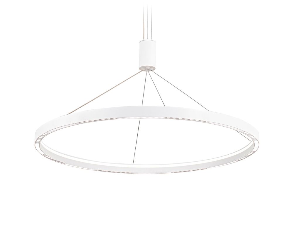 Светильник подвесной 80*3,5*86 см, LED 40W, 3000К, белый Ambrella Comfort LineTech FL5855