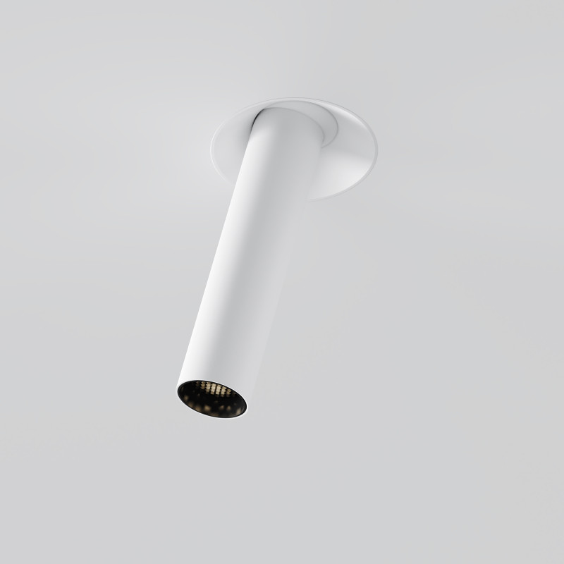 Встраиваемый светильник 3*3*21,6 см, LED, 7W, 3000К, Maytoni Technical Focus T C140RS-L200-7W3K-W белый
