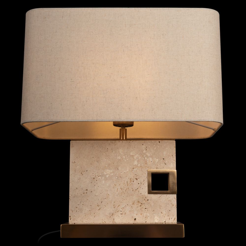 Настольная лампа 46 см, Loft IT Slot 10448T, бронза