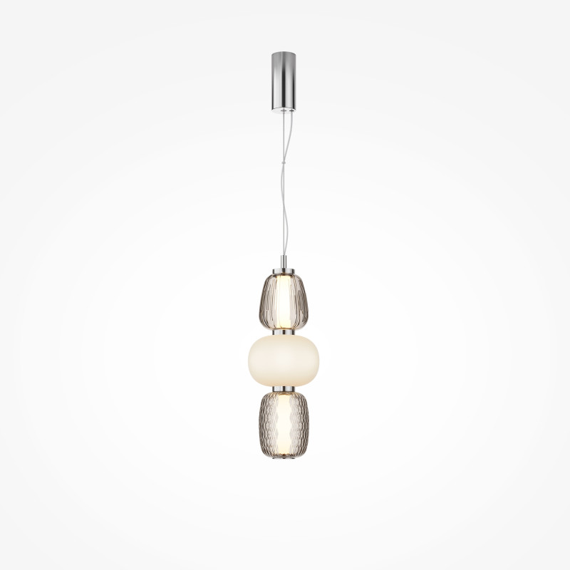 Подвесной светильник 17*17*363,5 см, LED, 28W, 3000К, Maytoni Pattern MOD267PL-L28CH3K хром