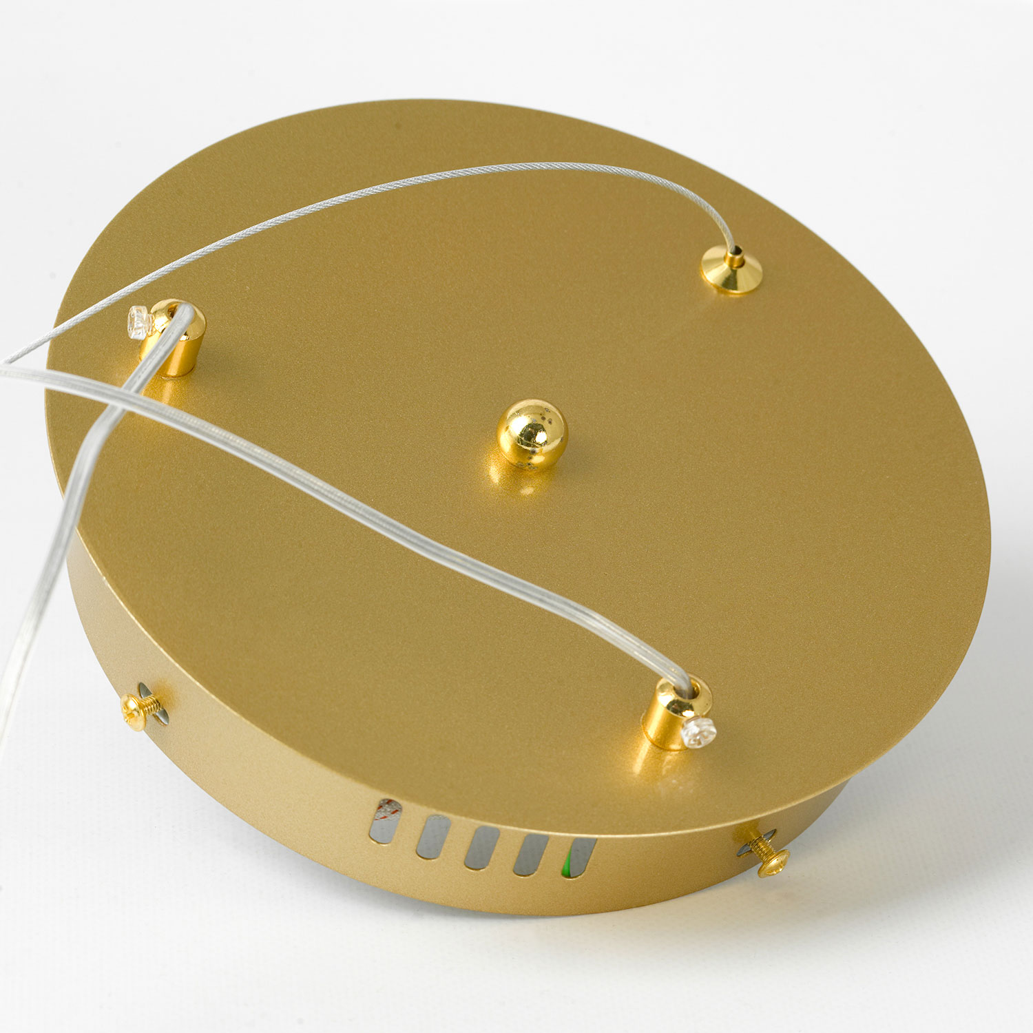 Люстра подвесная 60*150 см, 2*LED*20W 4000K матовое золото Lussole Bradford LSP-7161
