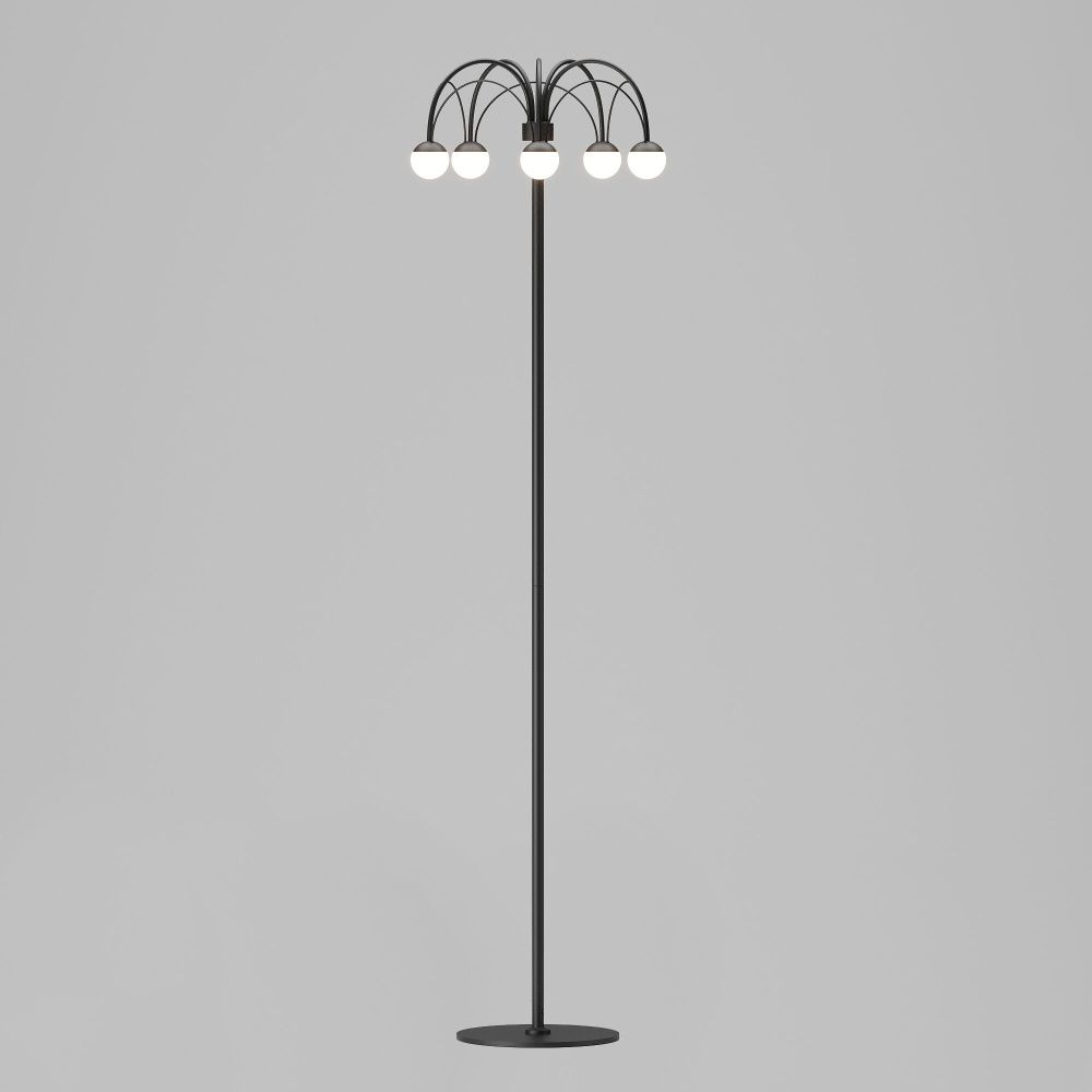 Торшер 156 см, 15W, 4000K, Eurosvet 90194, черный