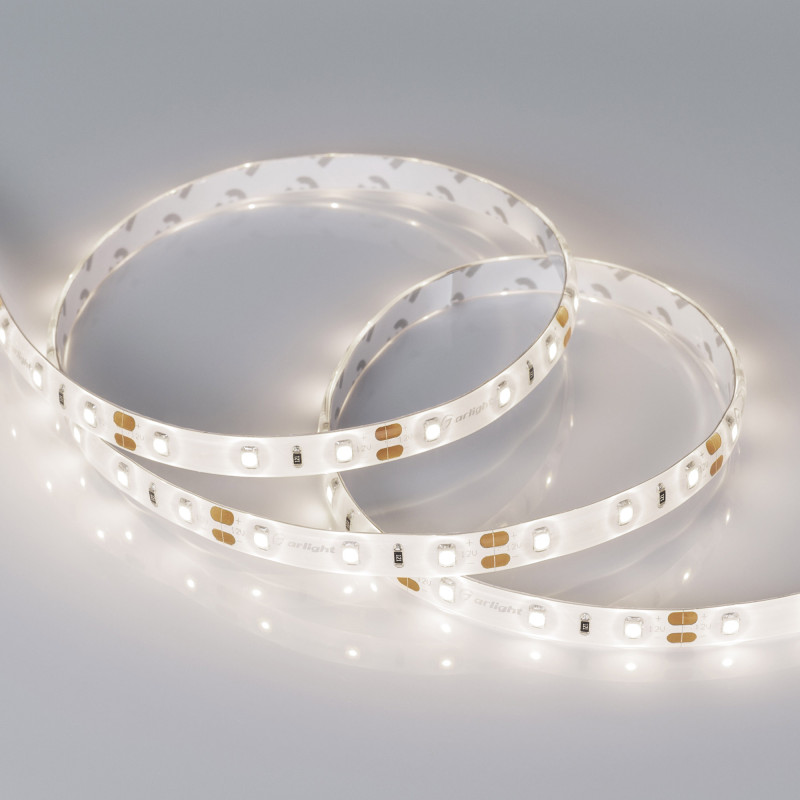 Лента герметичная RTW-SE-A60-8mm 12V Day4000 (7.2 W/m, IP65, 2835, 5m), Arlight 020518(2). Цена указана за 5 метров. Продается кратно 5 метрам.