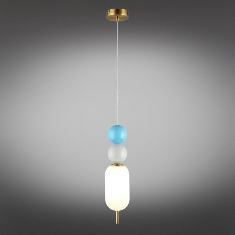 Детский светильник 10*50-150 см, G9 Aployt ROSABELLA APL.320.16.01, латунный