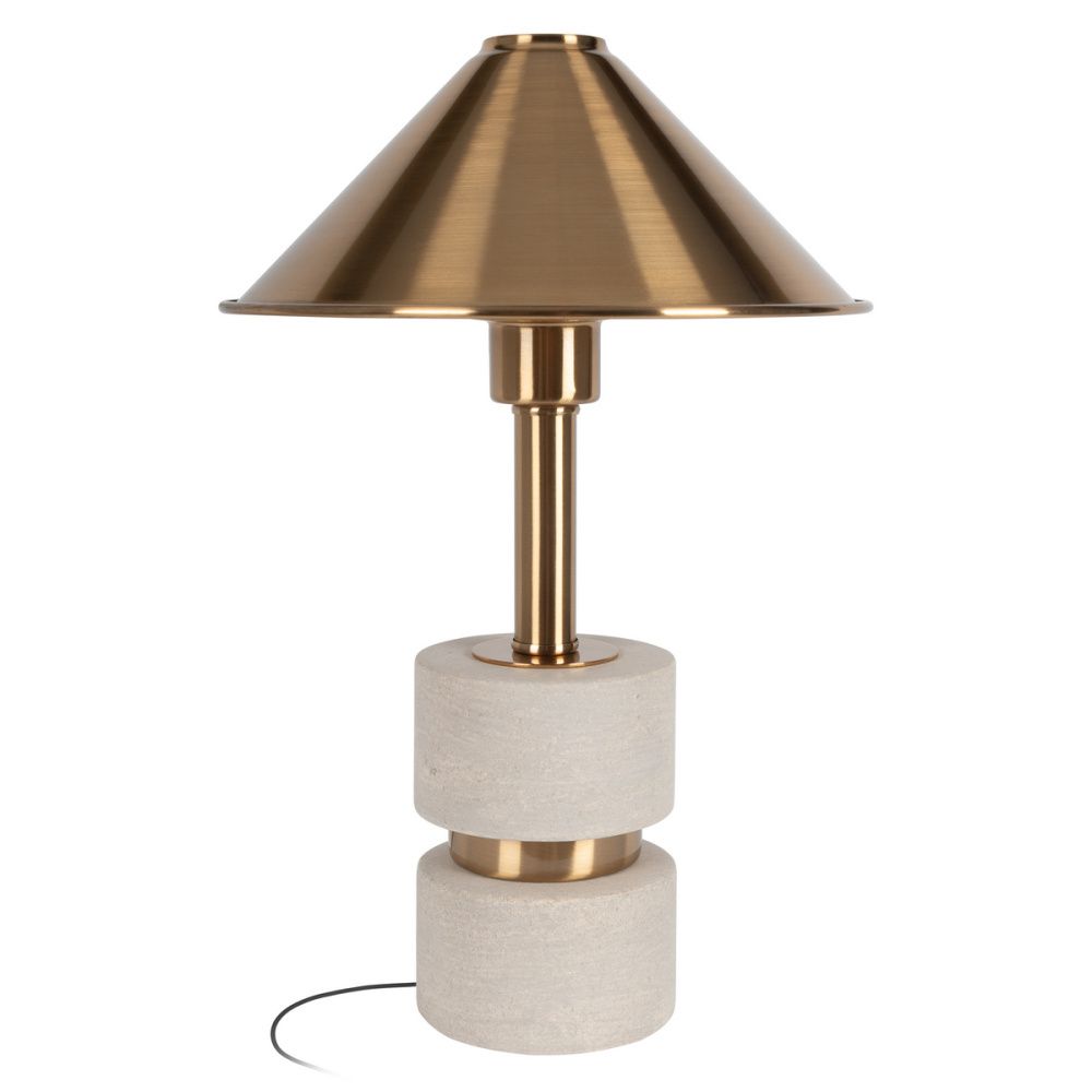 Настольная лампа 39 см, Loft IT Travertine 10444T/A, бронза