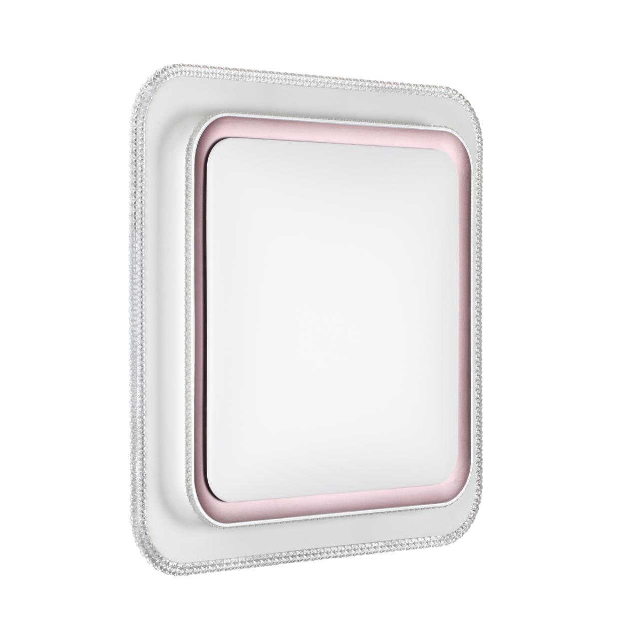 Светильник 50*50*7,5 см, LED 1*70W, 3000-6000 К, Sonex Losy 7683/EL, белый/темно-коричневый