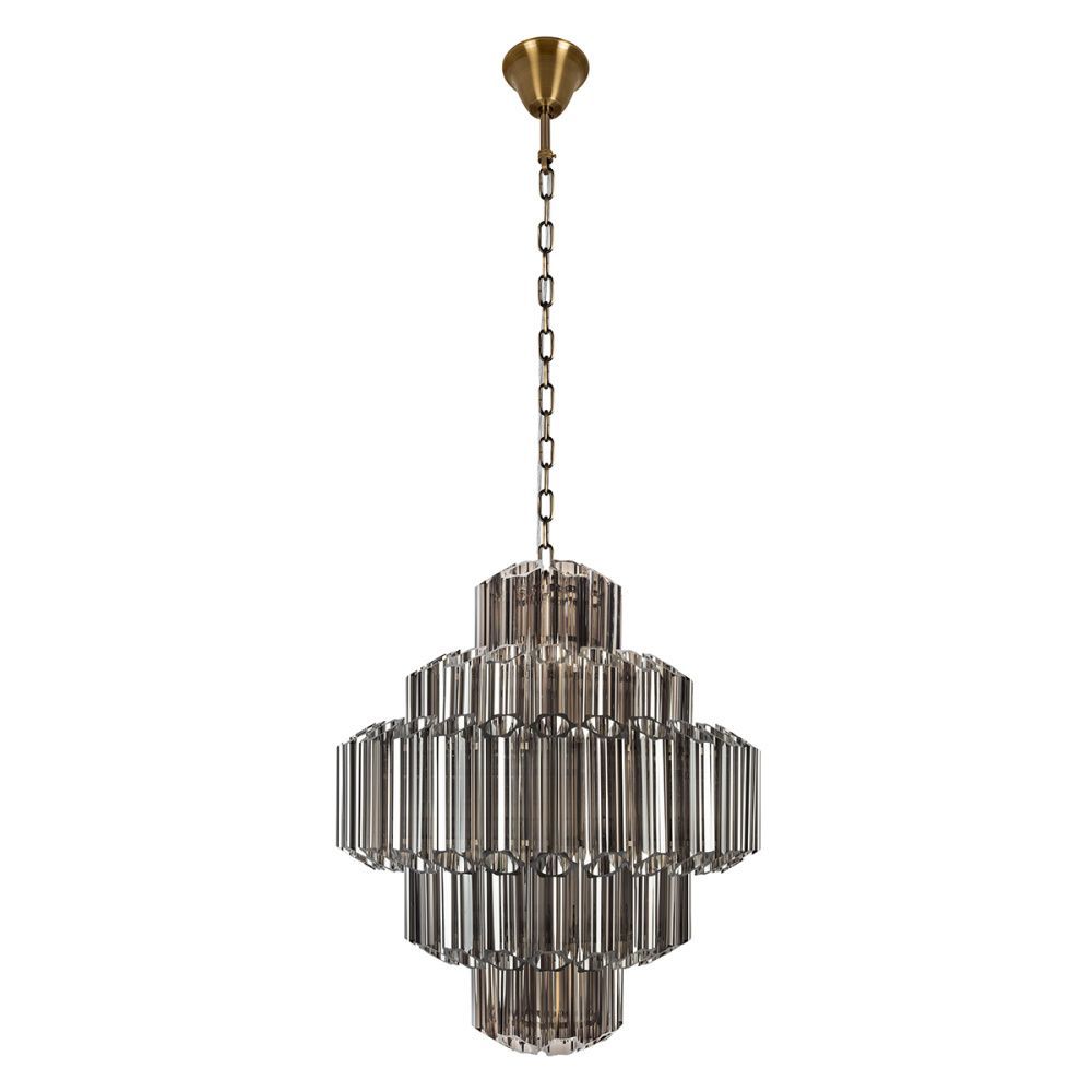 Подвесная люстра 60 см, Loft IT Celebration 10579/600 Smoke, бронза