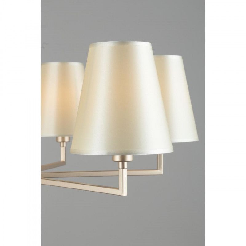 Подвесная люстра 65*62-80 см, 6*E14, 40W, Omnilux Omnilux 722 OML-72203-06, золотой