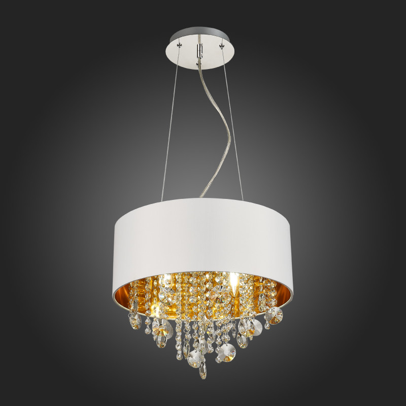 Светильник подвесной 40 см, 160W, ST LUCE LACCHIA SL1350.503.04 Хром