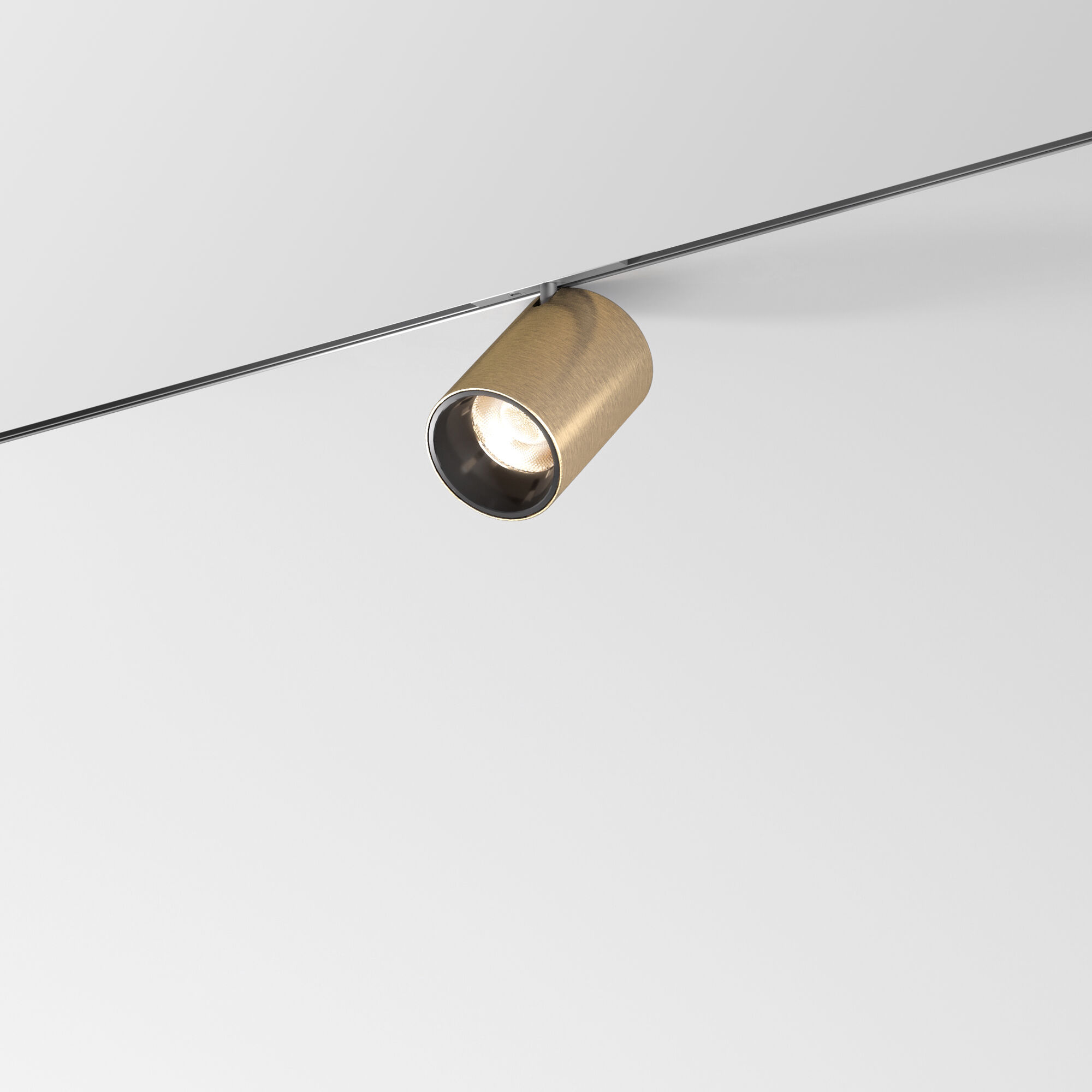 Трековый светильник 45 мм, 9W, 3000K, Elektrostandard Mini Magnetic 85204/01, латунь-черный 