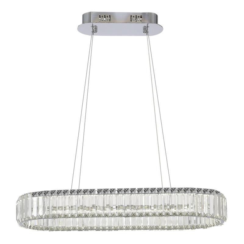 Светильник подвесной 37*200 см, LED*1*60W, 4000K, St Luce Tivoli SL1622.123.01, Хром