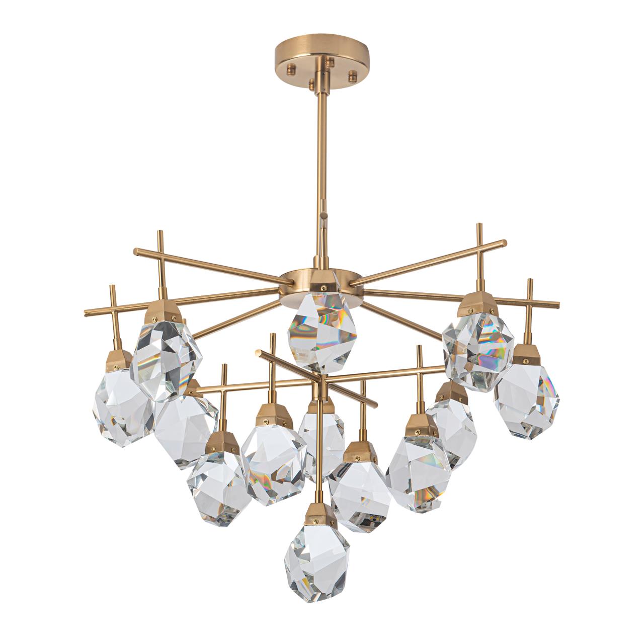 Подвесной светильник 75*75*87 см, LED 35W, 4000K, Латунь MODELUX ML.88972.13 BS