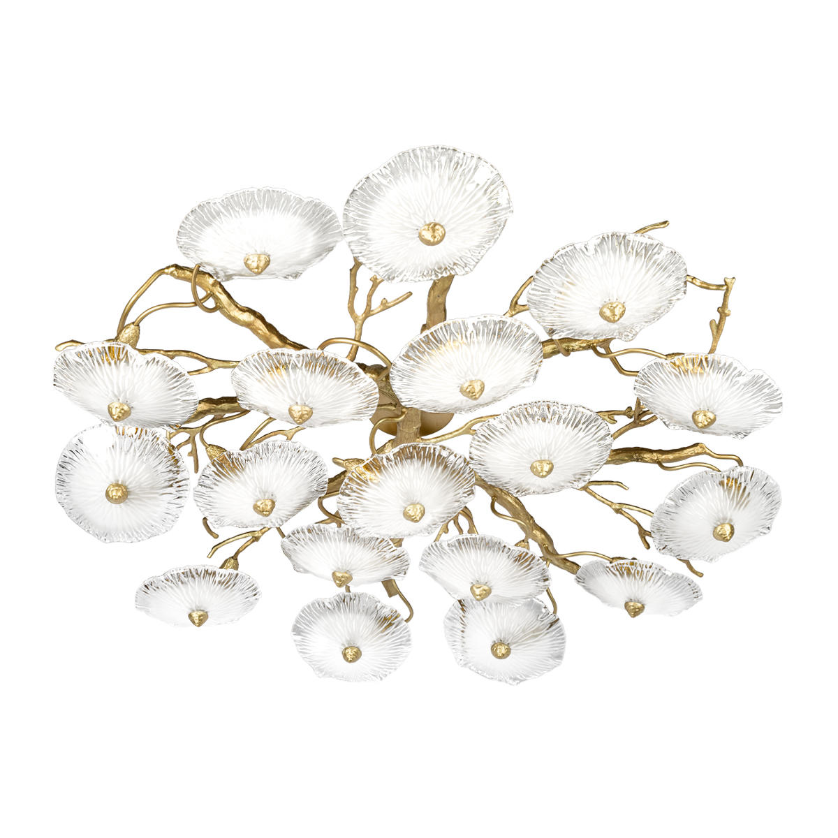 Потолочная люстра 100 см, Loft IT Bloom 10352/1000C AB, бронза