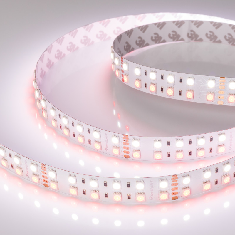 Лента RT-B144-19mm 24V RGBW-White (32 W/m, IP20, 5060, 5m) (Arlight, 32 Вт/м, IP20) 011823(2). Цена указана за 5 метров. Продается кратно 5 метрам.
