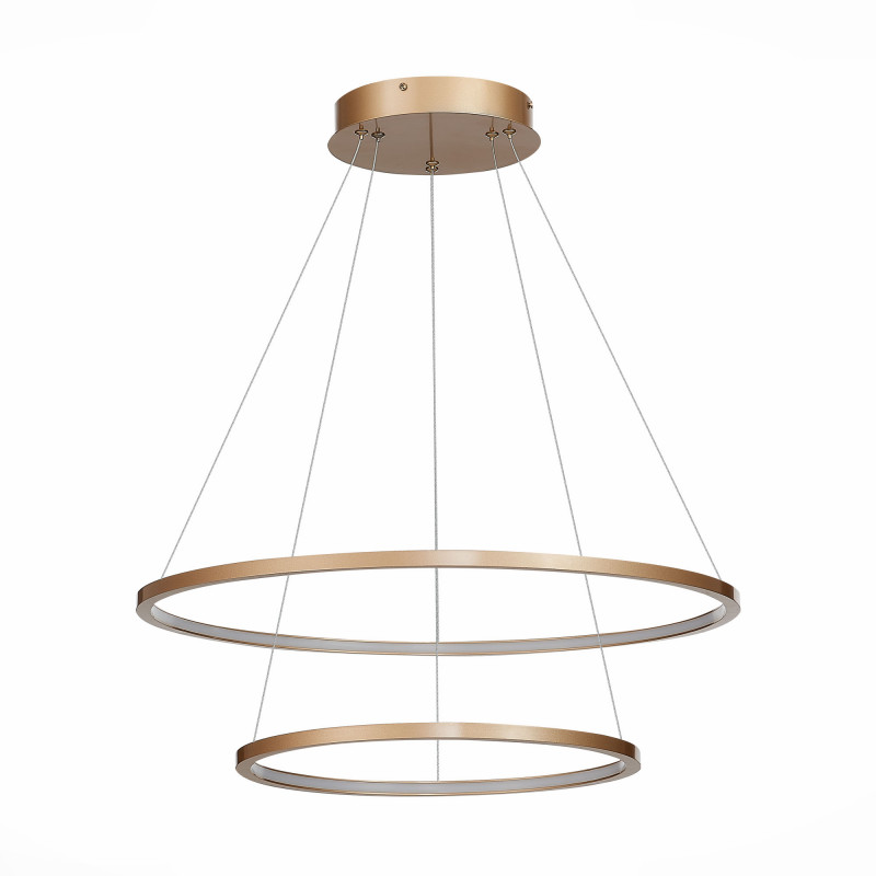 Светильник подвесной 60 см, 56W 4000K ST LUCE ST603 IN ST603.243.56 Золотистый