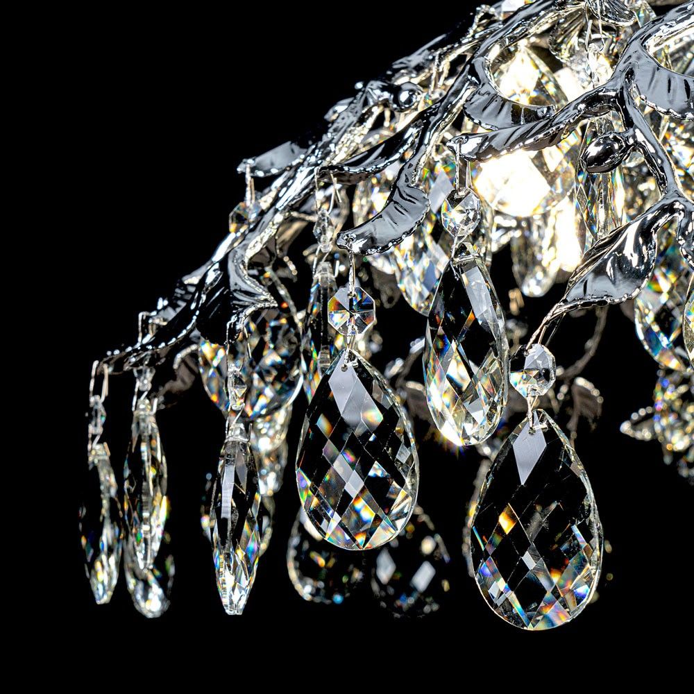 Подвесная люстра 60 см, MODELUX ML.8065.8 CR, хром