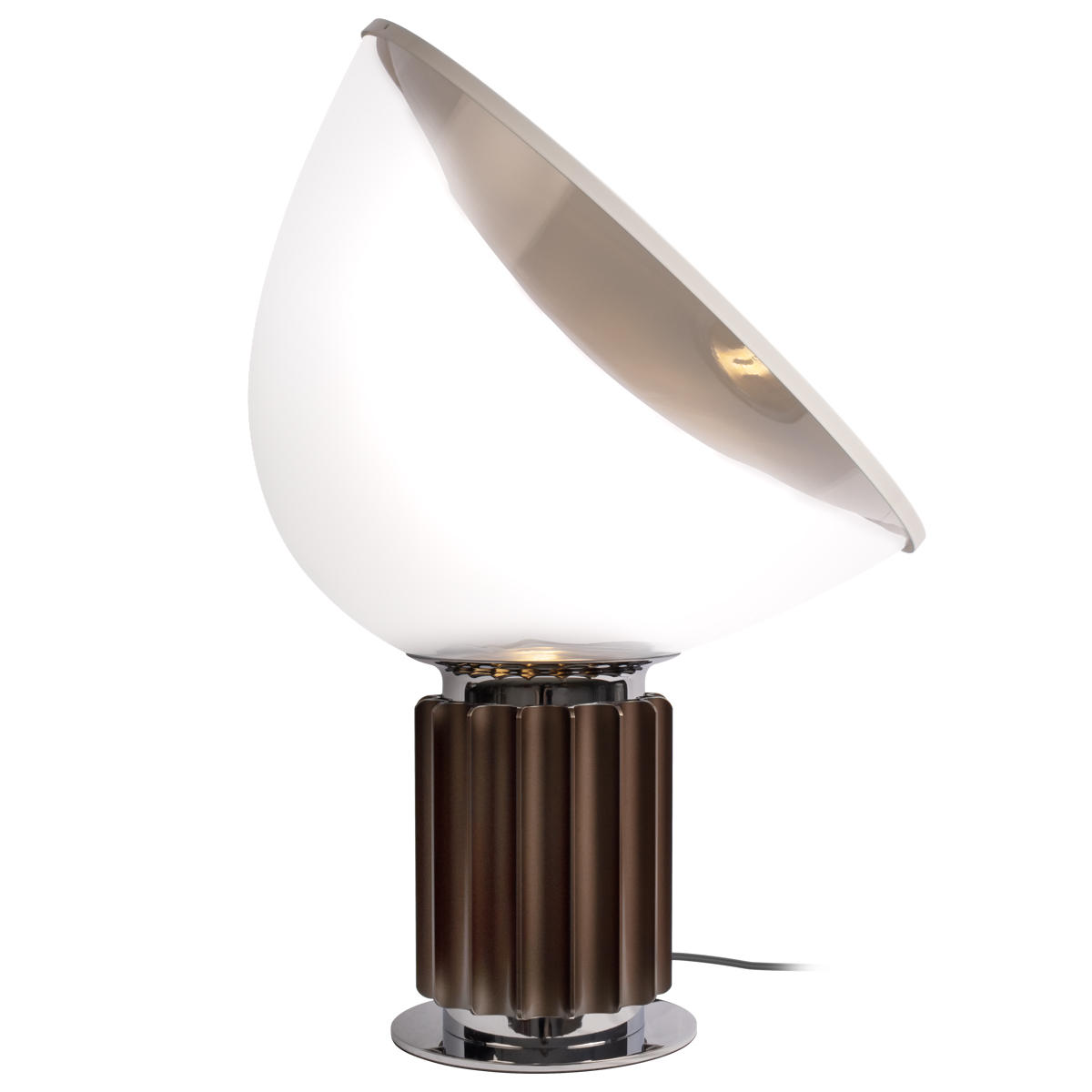 Настольная лампа 49*65 см, 1*E27*40W LOFT IT Taccia 10294/M Brown бронза, хром