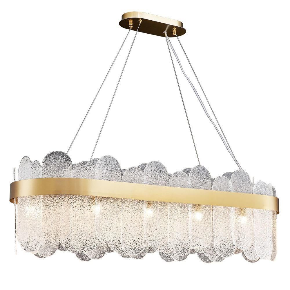 Люстра 100*35*150 см, 16*G9 Gerhort G21068/16AB, Античная бронза