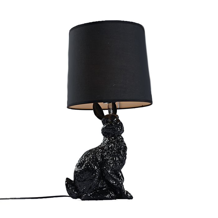 Настольная лампа Delight Collection Rabbit black
