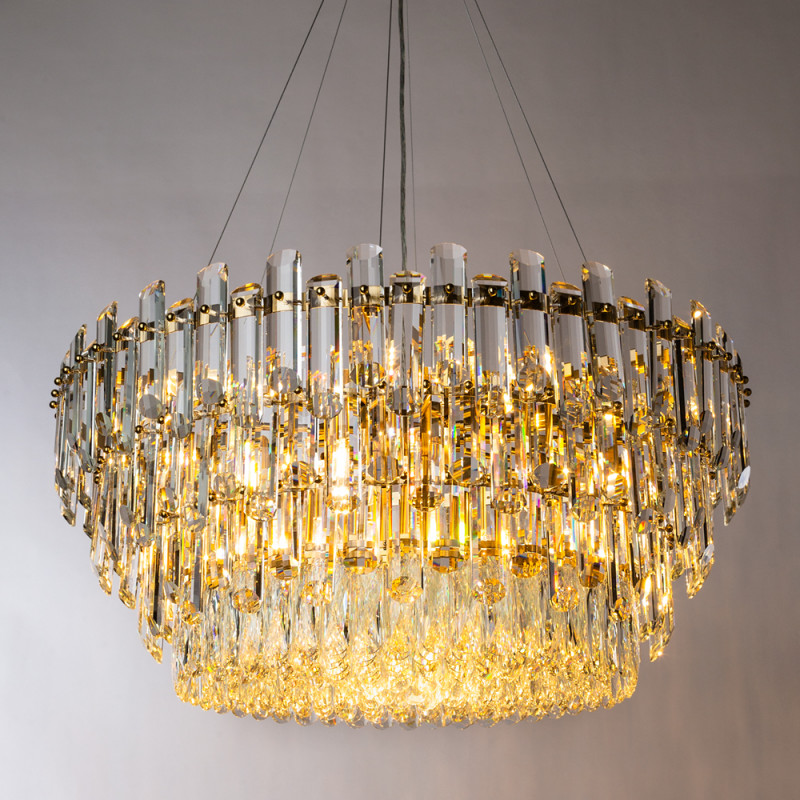 Светильник 80 см, Divinare Bellatrix 3510/17 SP-18, латунь