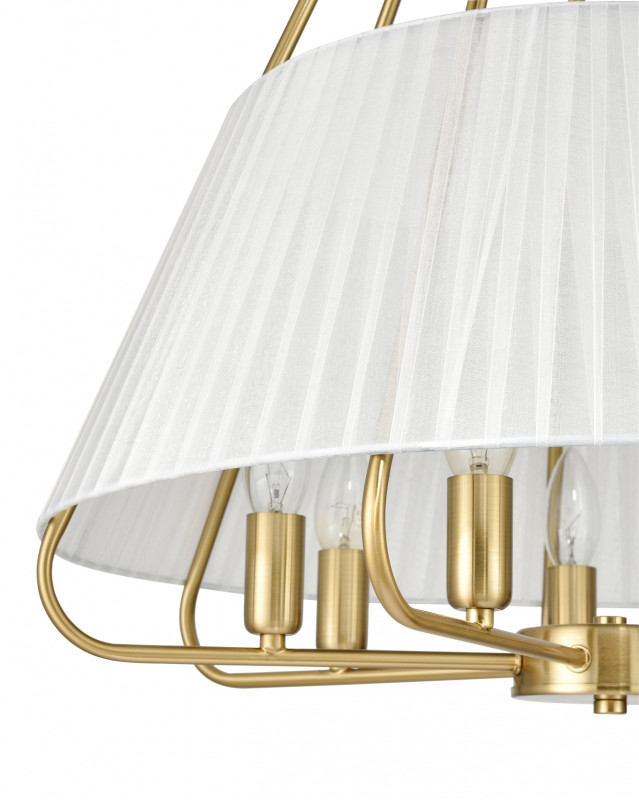 Подвесная люстра  60*135 см, 7*E14 золото Vele Luce Isabella VL4254P07