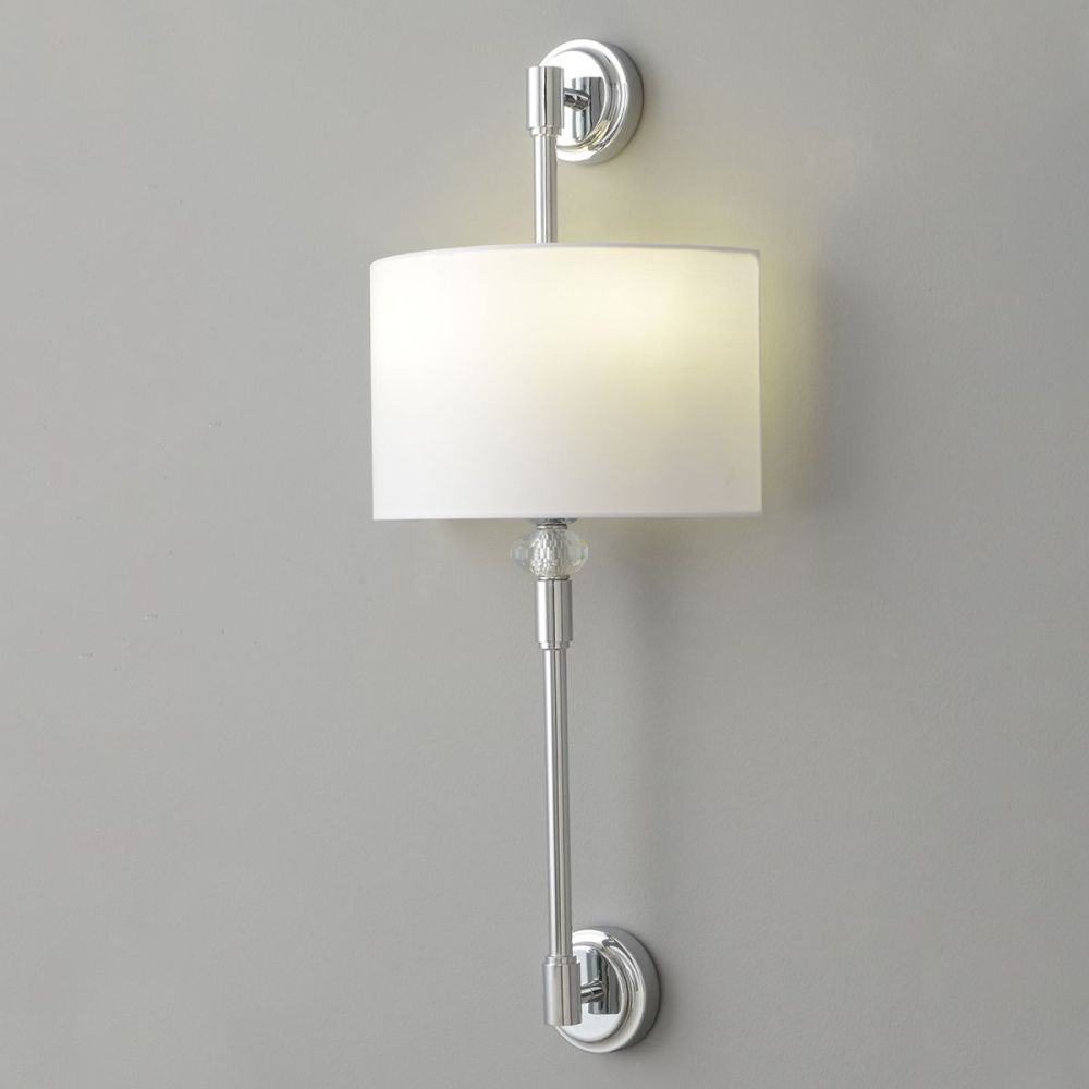 Бра 69 см, Crystal Lux VINTAGE AP2 CHROME, хром