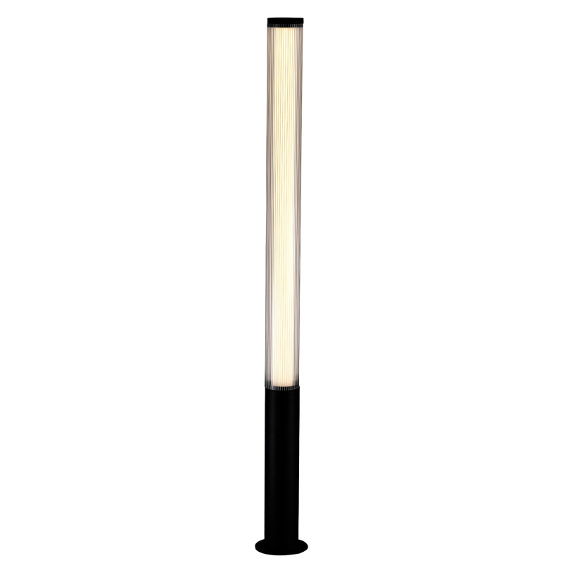 Садово-парковый светильник 15,5*155 см, 1*LED, 84W, 3000К, Favourite Kolonne 4393-2F черный