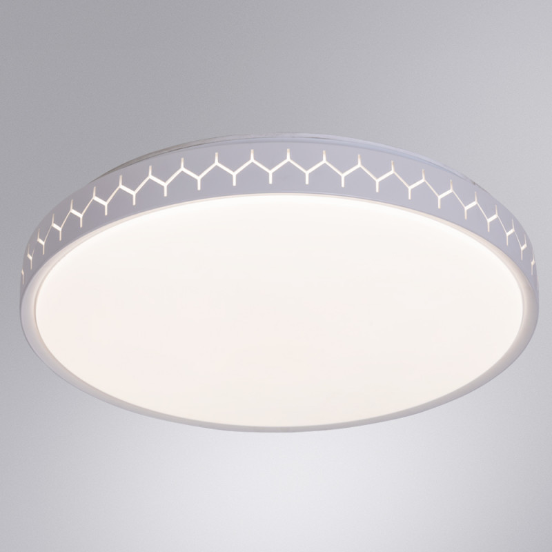 Светильник 49 см, 72W, 2700-7000K Arte Lamp SIMONE A2682PL-72WH белый