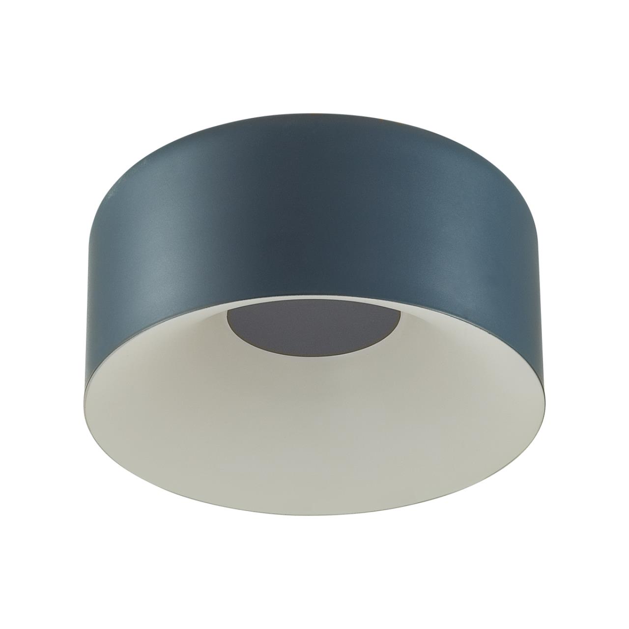 Потолочный светильник *26*12,5 см, LED 1*26W, 4000 К, Sonex Confy 7689/26L, белый/синий