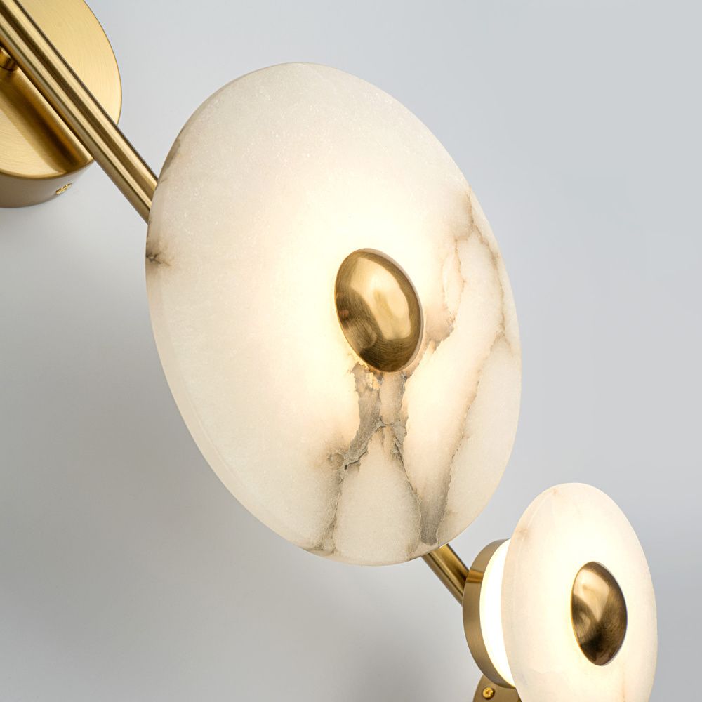 Бра 20*11,5*-65 см, *LED*8W, 4200K, Modestyle  MS.1605.650 BS, Латунь