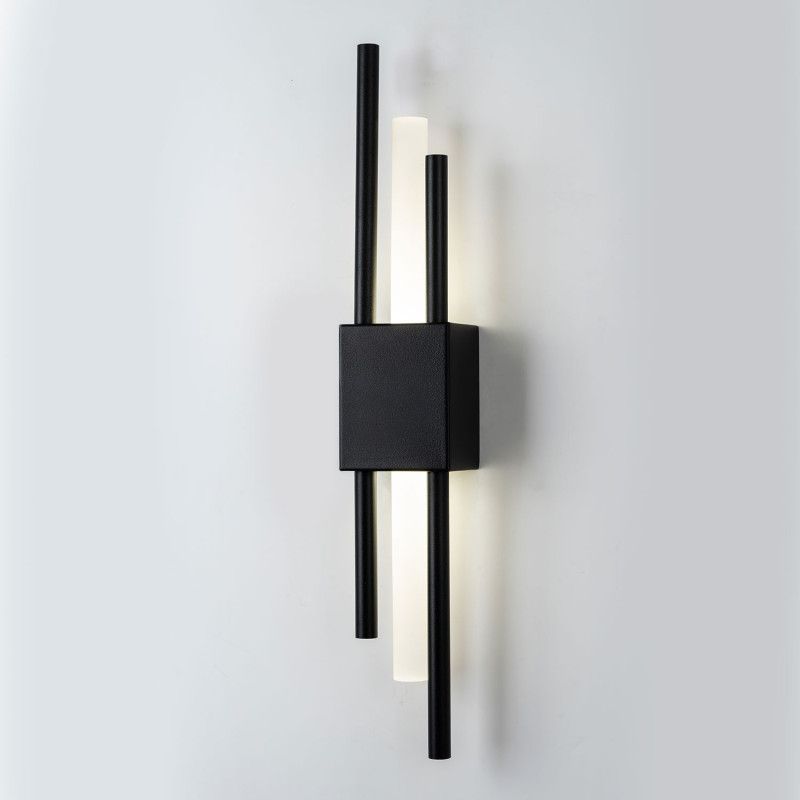 Настенный светильник 6*8*49 см, LED 6W 4200K MODELUX ML.559.02 BK черный