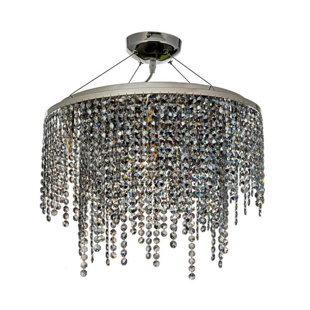 Люстра подвесная *50*30 см, 8*G9*40W, Arti Lampadari Milano Milano E 1.5.D50.503 N, никель