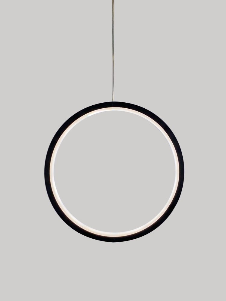 Подвесной светильник SPFD-43429 ЧЕРНЫЙ D220/H1300/LED/12W 3000-6500K RIIM