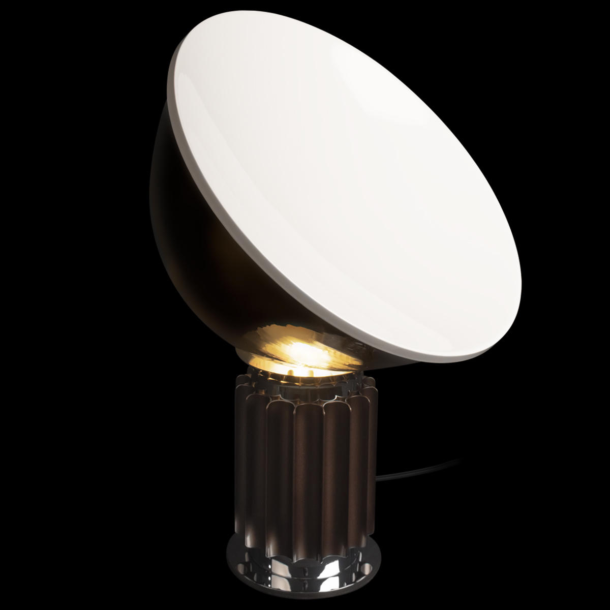 Настольная лампа 37*49 см, 1*E27*40W LOFT IT Taccia 10294/S Brown бронза, хром