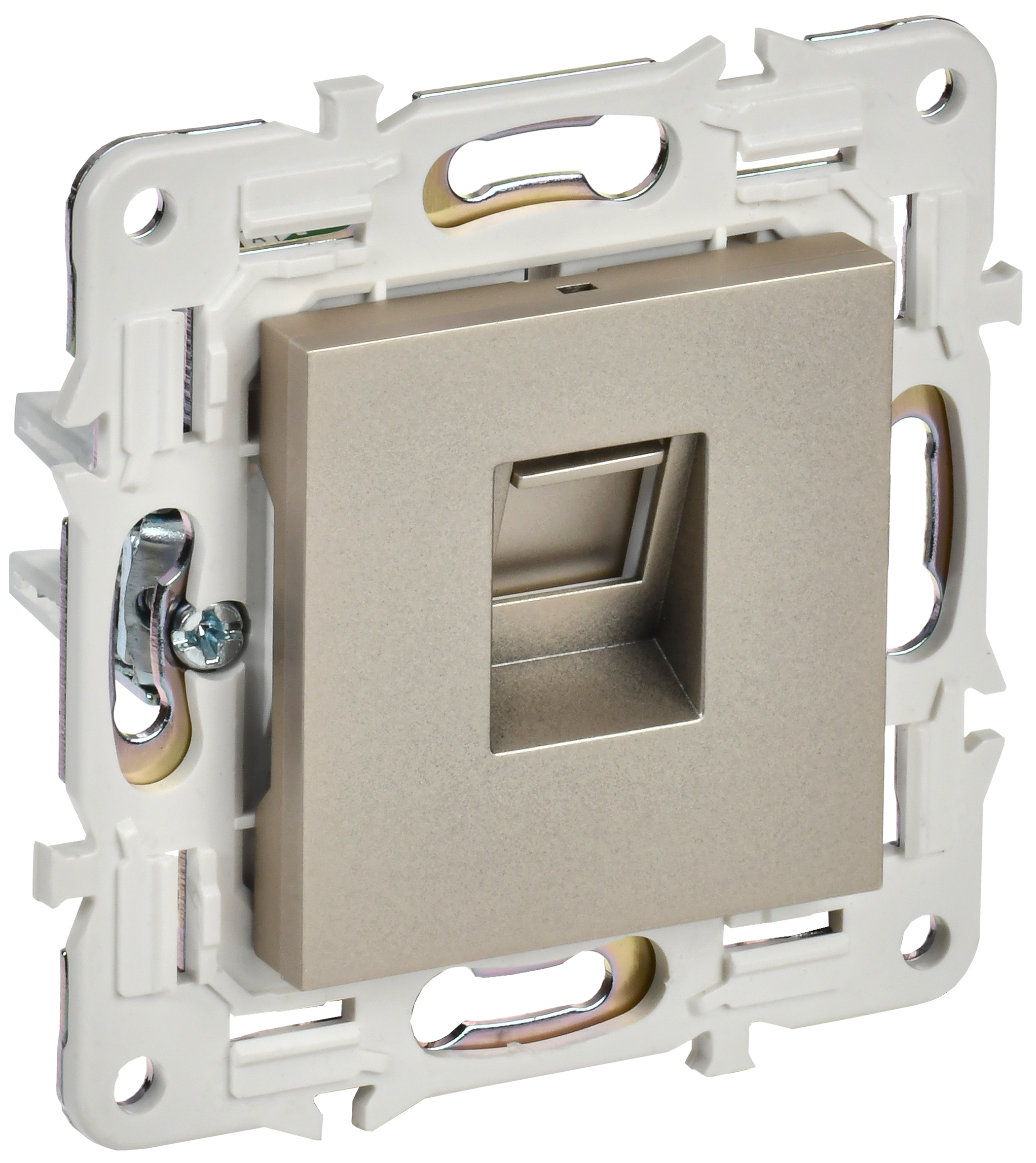 SKANDY Розетка комп. RJ45 кат.5E SK-K01Sh шамп. IEK, SK-K10-1-K37