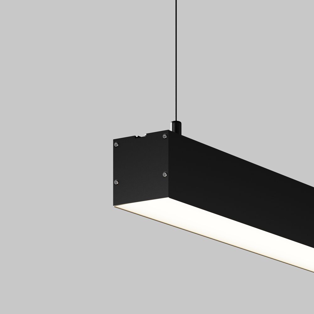 Линейный светильник подвесной 4000K 50x50 20 Вт (Черный, 1 м) LL312028 Maytoni Technical
