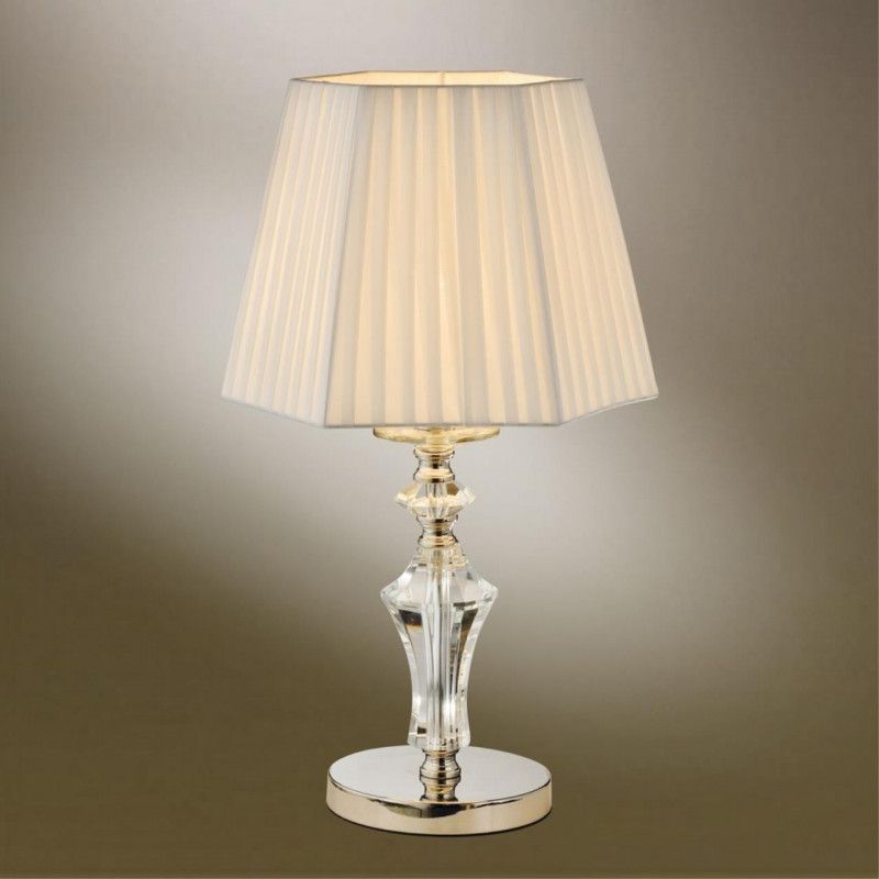 Настольная лампа 30*60 см, 1*E27, 60W, Aployt Jula APL.707.04.01, хром