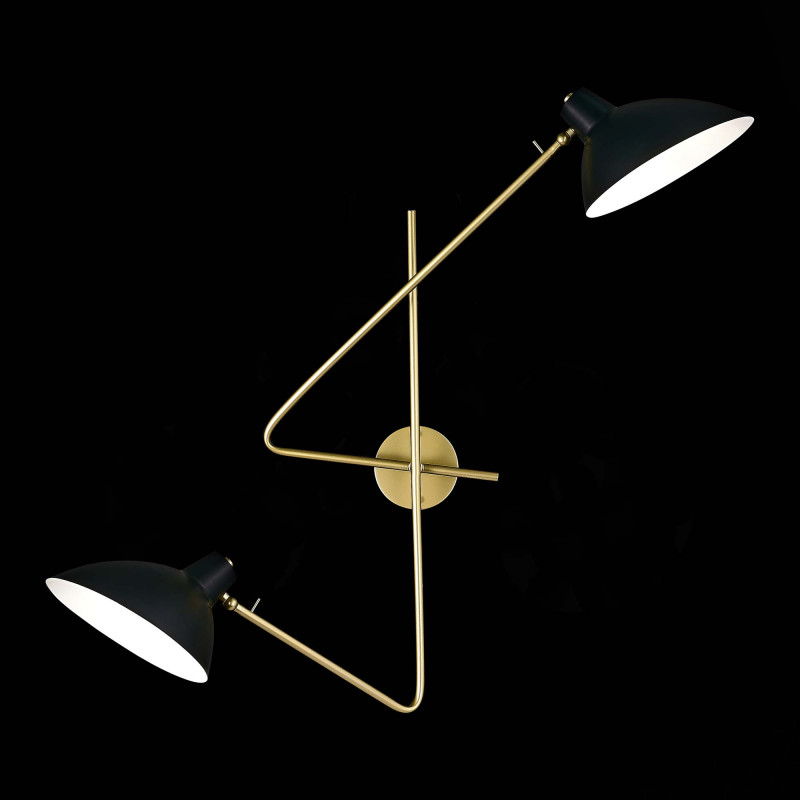 Бра ST LUCE JARRO SL1803.201.02 Золотистый/Черный