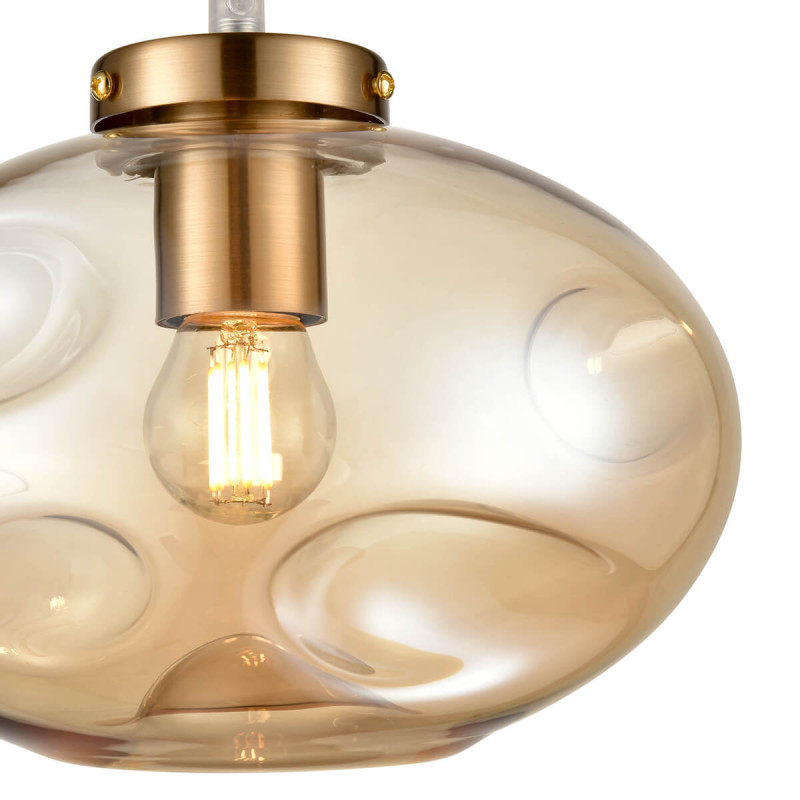 Подвесной светильник  22*140 см, 1*E27 бронза Vele Luce Alieno VL5354P11