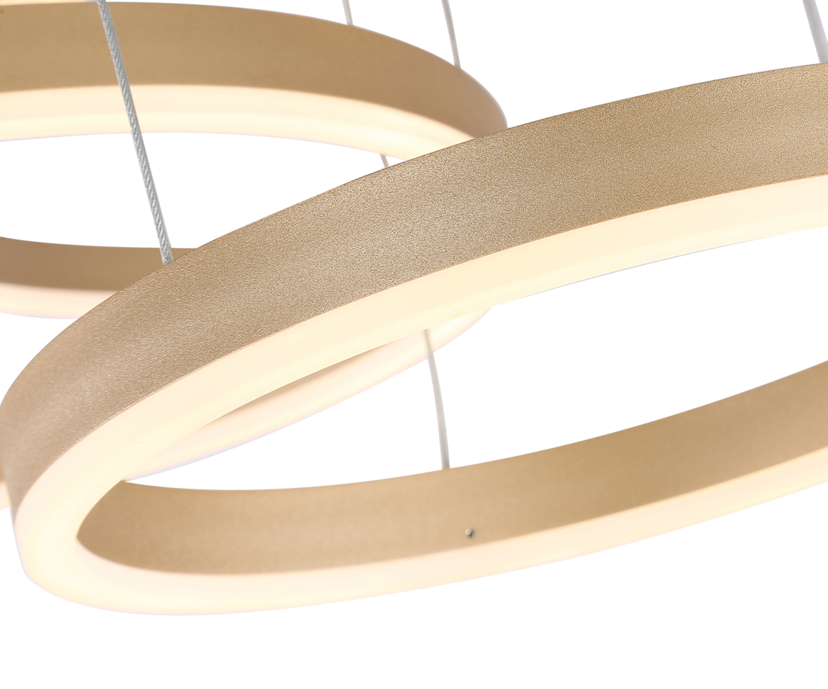 Люстра Kink Light Тор 10,5*  см, led 80w (3000k), матовое золото, 08223M,33S(3000K)