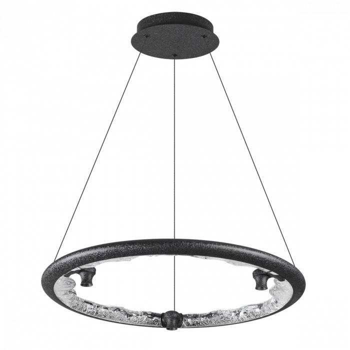 Светильник 60 см, 44W, 3000/3800/4800K, Odeon Light CAYON 7001/44L, черный