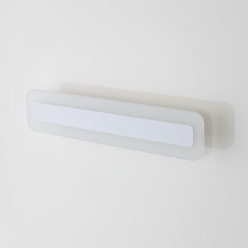 Бра 40*8 см, 16W, 3000-5500-4000 К, Белый Citilux Тринити CL238540