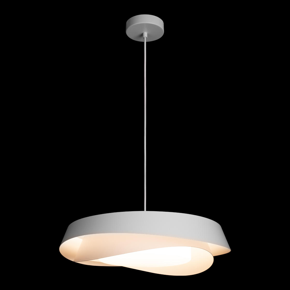 Подвесной светильник 48*20/300 см, 1*LED*30W 4000K LOFT IT Petale 10256P White белый