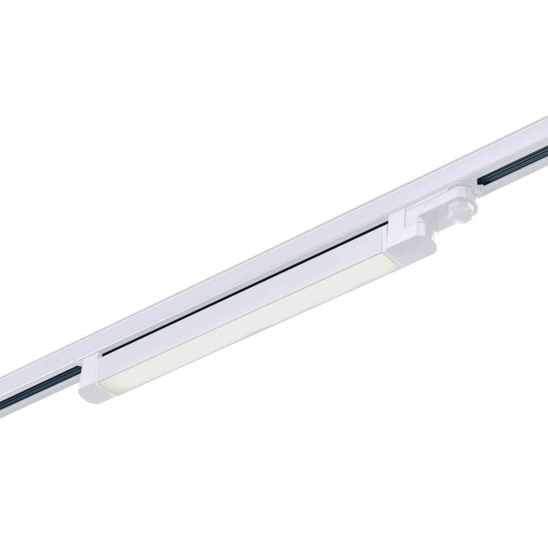 Трековый светильник 54*3 см, 20W 3000K ST LUCE Трехфазная трековая система ST663.536.20 Белый